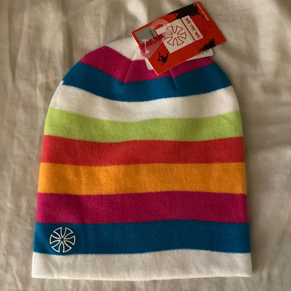 Beanie multicolored NWT